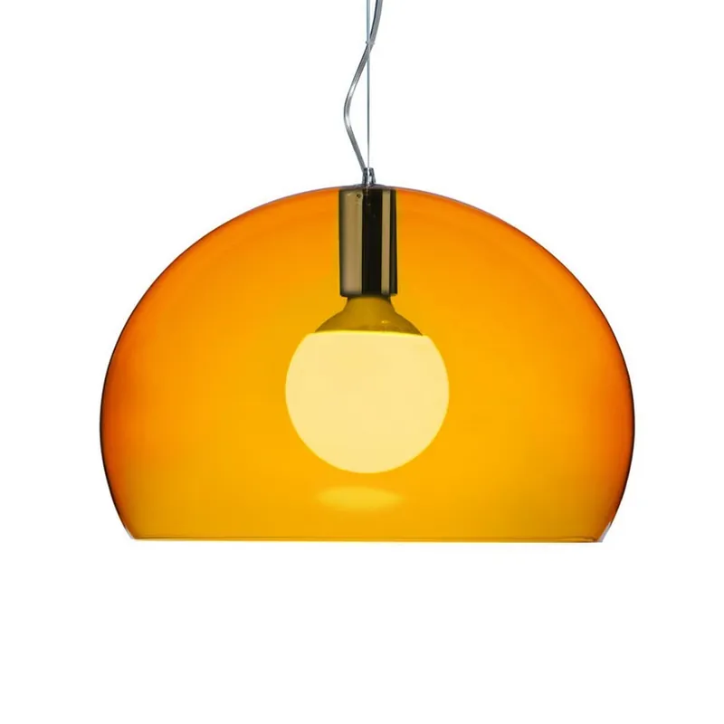 Small FL/Y Lustră Pendul Orange - Kartell Reducere de preț