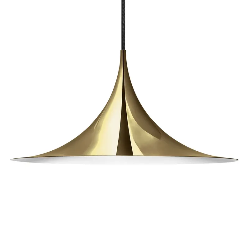 Plată securizată Semi Lustră Pendul ø47 Brass - GUBI