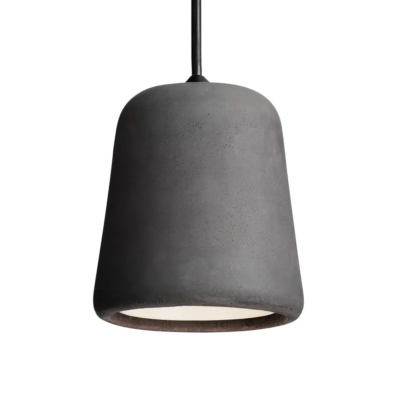 Calitate înaltă Material Lustră Pendul Dark Grey Concrete - New Works