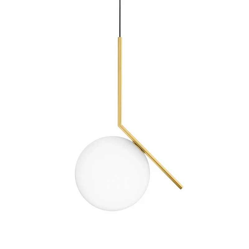 Cel mai vândut IC S2 Lustră Pendul Brass - Flos