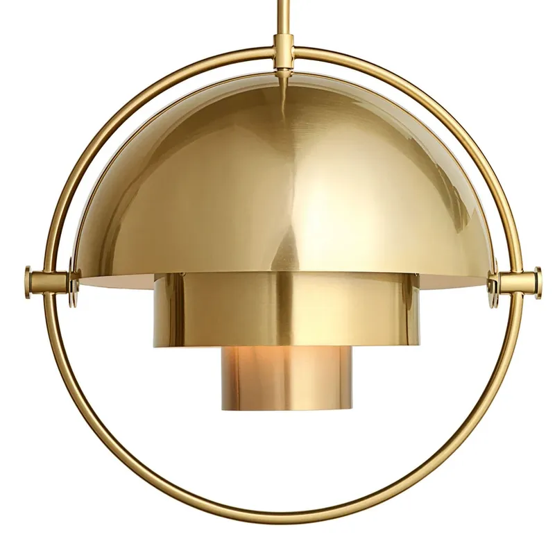 Multi-Lite Lustră Pendul ø36 Brass/Brass - GUBI Doar azi