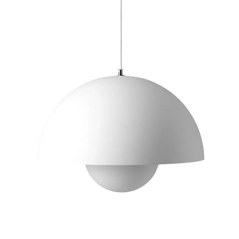 Premium Lampa suspendată Flowerpot VP2 albă - &Tradition