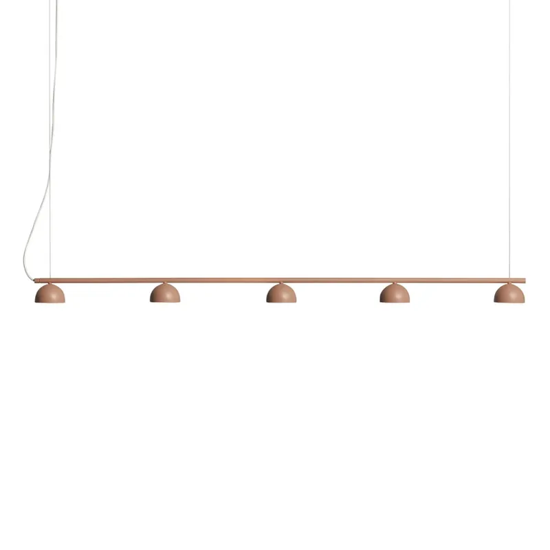 Reducere Blush Rail 5 Lustră Pendul Warm Beige - Northern