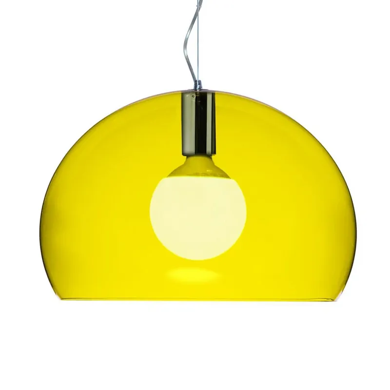 Small FL/Y Lustră Pendul Yellow - Kartell Ofertă