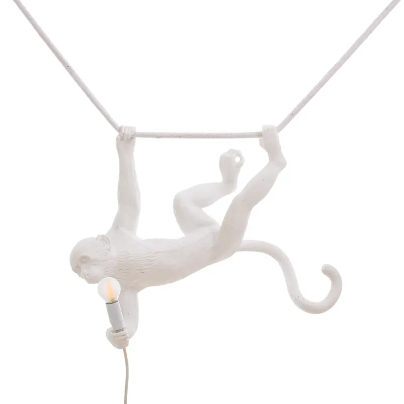 Ofertă specială Monkey Swing Lustră Pendul White - Seletti