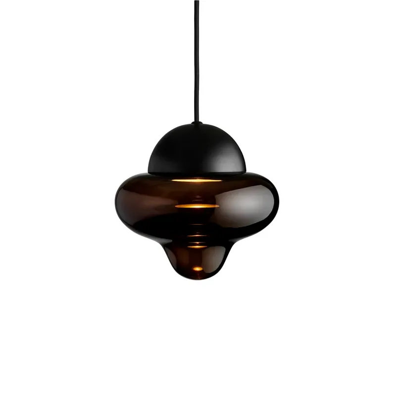 Expediere rapidă Lampă suspendată Nutty Maro/Negru - DESIGN BY US