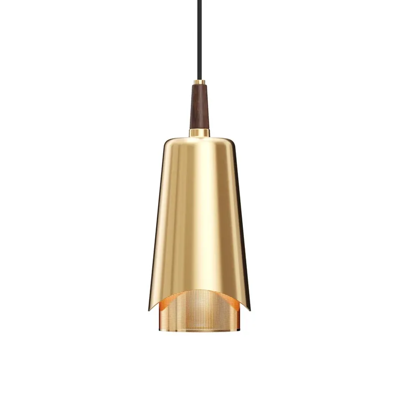 Umanoff Lustră Pendul Brass/Walnut - Audo Copenhagen Ofertă