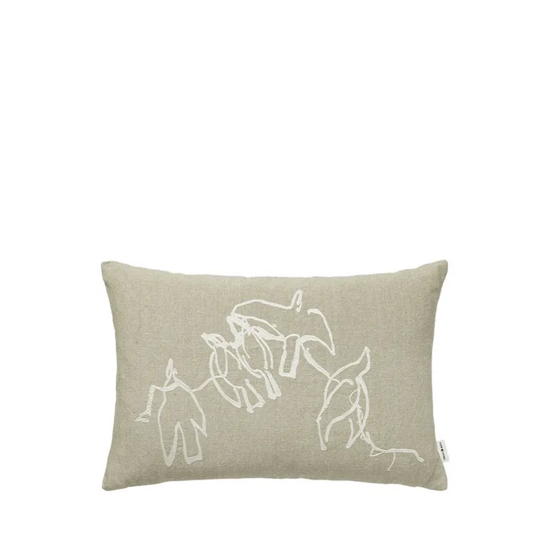 Reduceri Husă pentru pernă Vuelo Elm Green - ferm LIVING