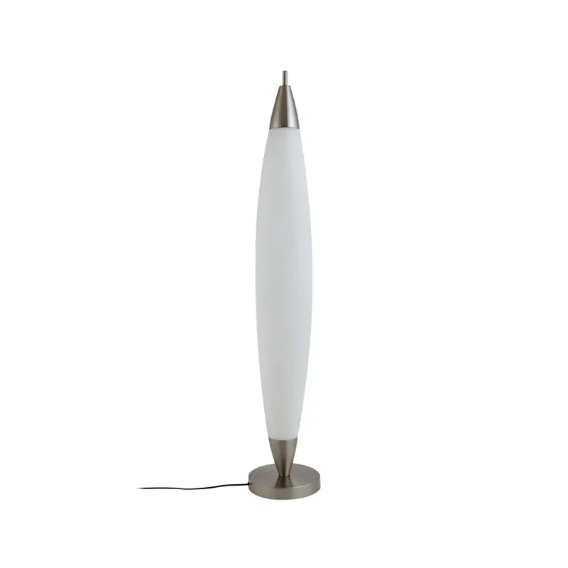 Premium Tarell LED Lampadar H146 Dim. Alb/Nikkel - Lucande