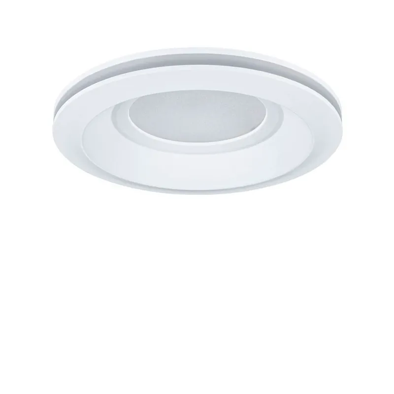 Livrare expres Lampă de încastrare cu LED Sormus, albă, Ø 10 cm, IP65, set de 3 bucăți -
