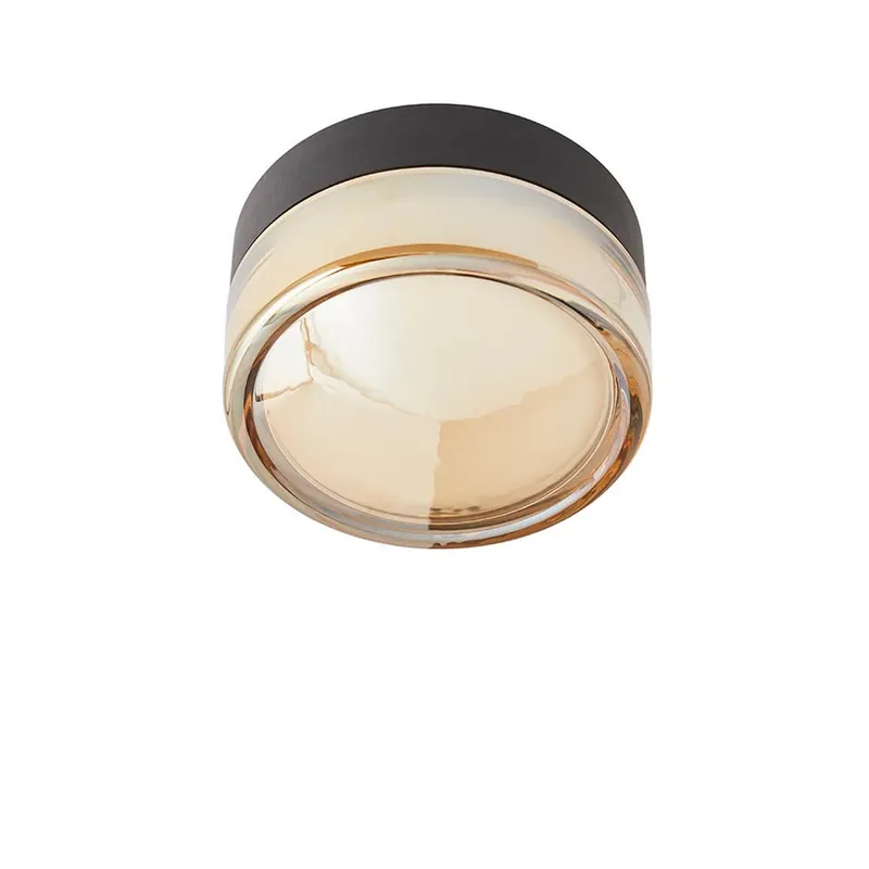 Otto Convex aplică de perete/plafonieră IP65 Amber - LOOM DESIGN Ofertă exclusivă