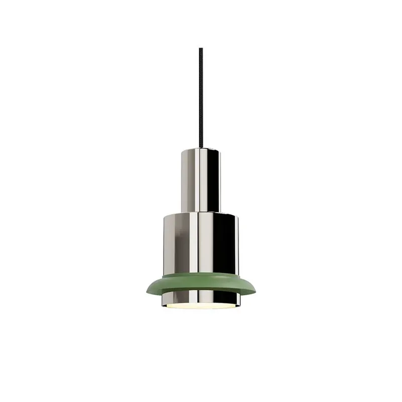 Mai ieftin Chaumont Lustră Pendul Ø15xH22 Nichel/Green - DCW