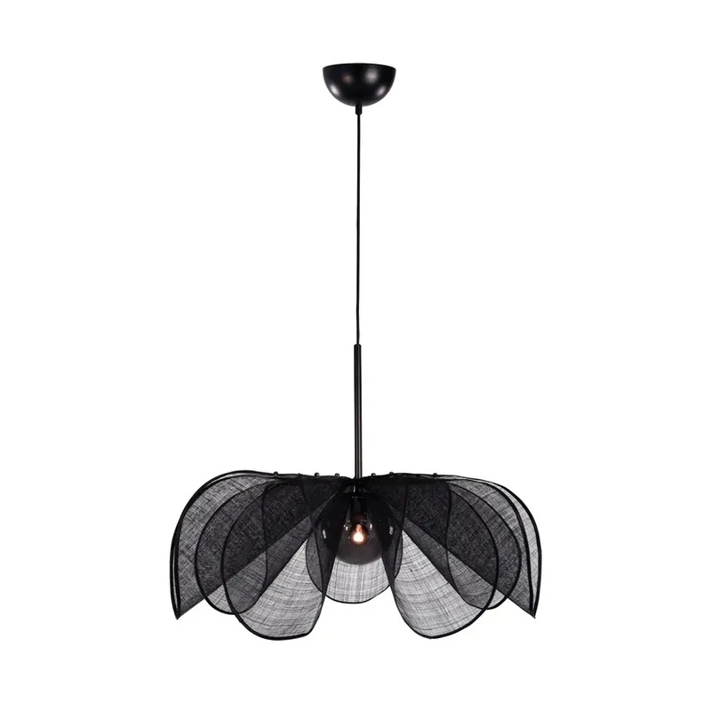 Ultima șansă Styrka Lustră Pendul Ø75 Black/Smoke - Markslöjd