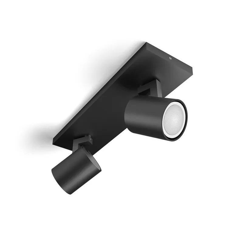 Runner Hue Bar/Tube 2x4,2W White Amb. Black - Philips Hue Ofertă de sezon