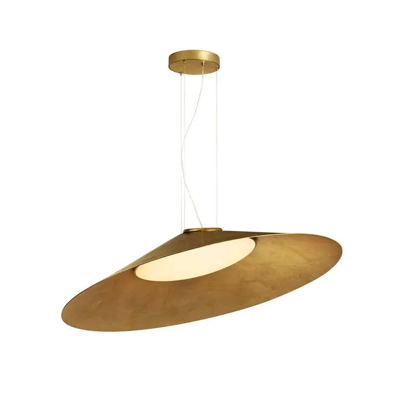 Reducere Kate Lustră Pendul 3000K Golden Leaf - KDLN