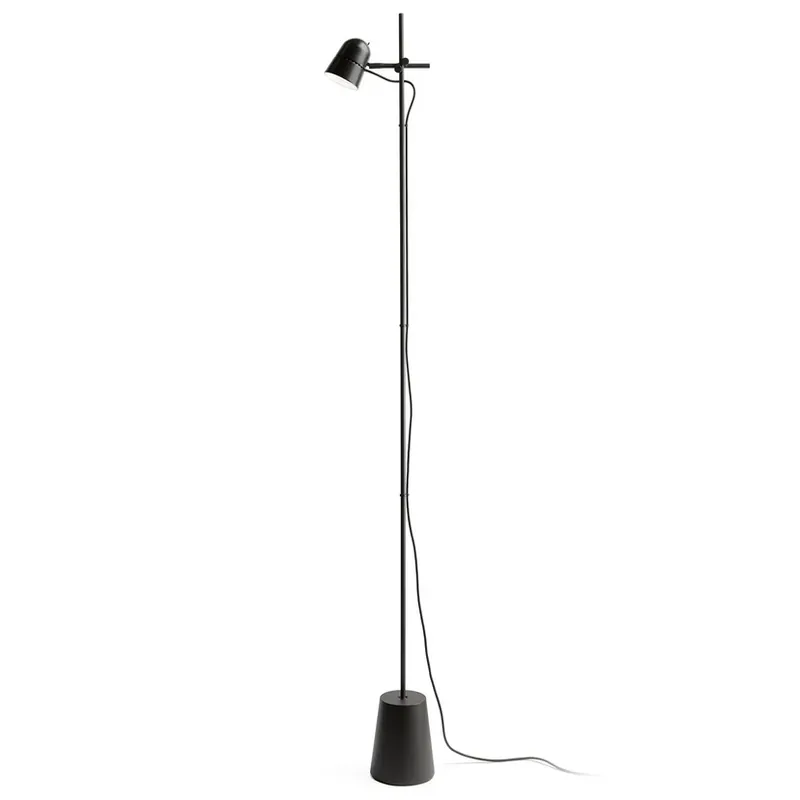 Livrare rapidă Counterbalance Lampadars Black - Luceplan