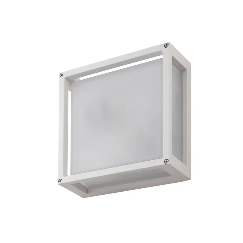 Mai ieftin Aurelien Aplică pentru exterior 25 x 25 cm alb Senzor - Lucande