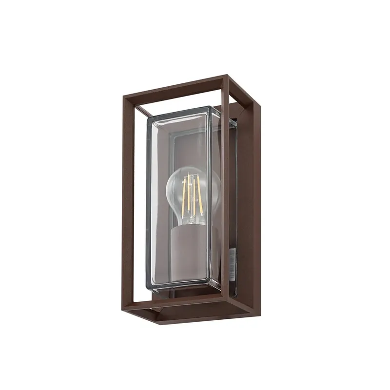 Lampă de exterior Ismera, culoare ruginie, IP65, sticlă, E27 - Arcchio Bestseller