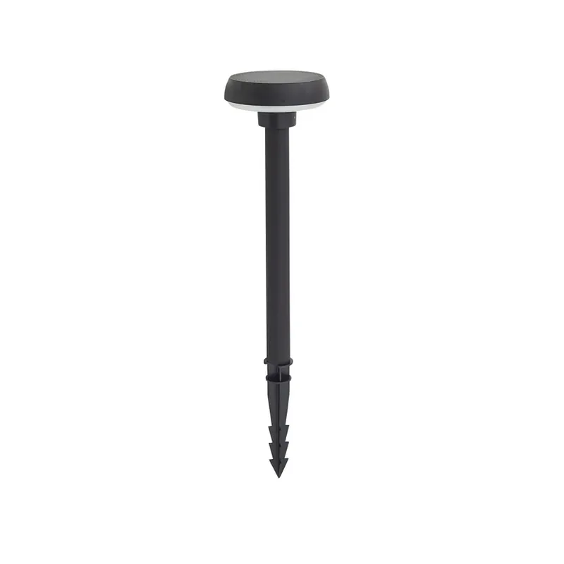 Brinca Lampa solară LED cu țeapă, negru, senzor PC - Lindby Retur gratuit