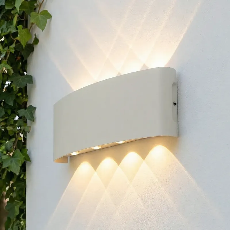 Mai ieftin Lampa LED de exterior Ithan, albă, cu 5 becuri, 27 cm - Lindby
