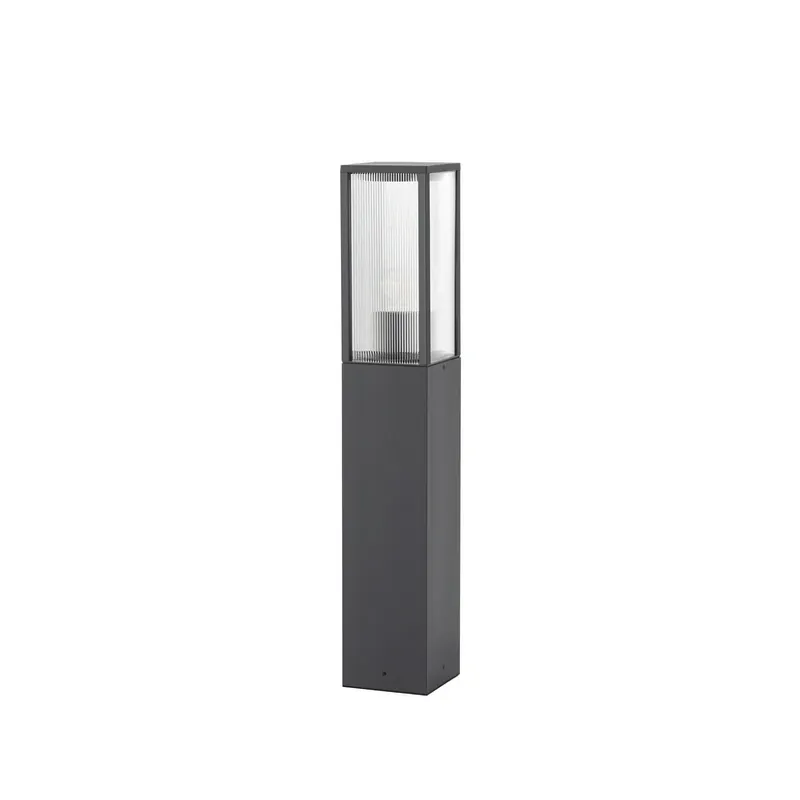 Bornă luminoasă Peldar, 80 cm, antracit/striată - Lindby Super ofertă