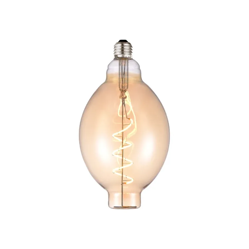 Reducere extra Bec LED Colors Bubbles, soclu E27, culoare chihlimbar, 2.000 K, 2 W - Halo