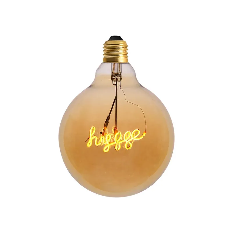 Bec LED Hygge G125, E27, chihlimbar, 2.000 K, 4 W - Halo Design Discount