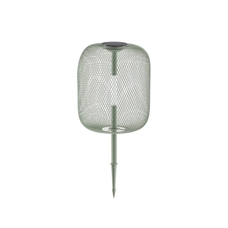 Mai ieftin Lampa solară cu țeapă de pământ Faylen cu LED, verde salvie, IP65 - Lucande
