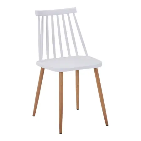 Retur gratuit Scaun, Aurora, Alb, 49.5x42x77 cm