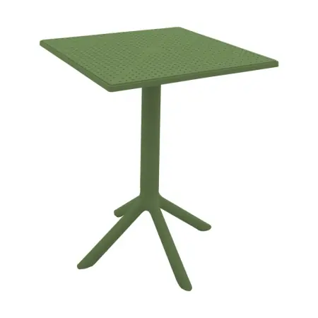 Ofertă Masa de gradina, Groovy, Verde inchis, 60x60x76 cm