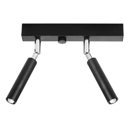 Lichidare de stoc Lustra Eyetech Negru 25x3x20 cm