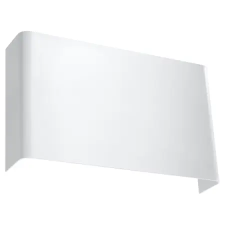 Aplica Copertura Alb 25x7x15 cm Retur ușor