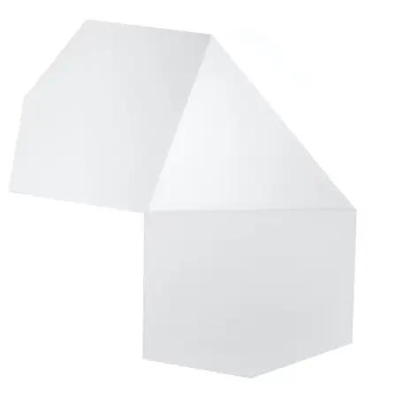 Aplica perete Tre Alb 30x30x8 cm Cumpără online