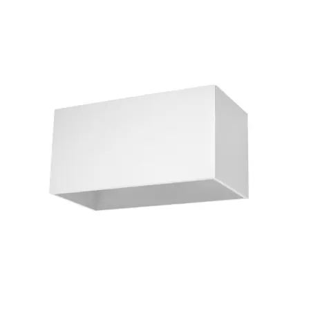 Aplica perete Quad Alb 20x12x10 cm Plată securizată