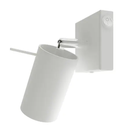 Aplica perete Ring Alb 8x8x16 cm Discount