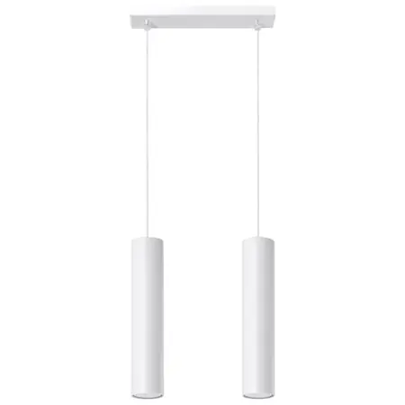 Lustra suspendata Lagos Alb 30x6x90 cm Premium