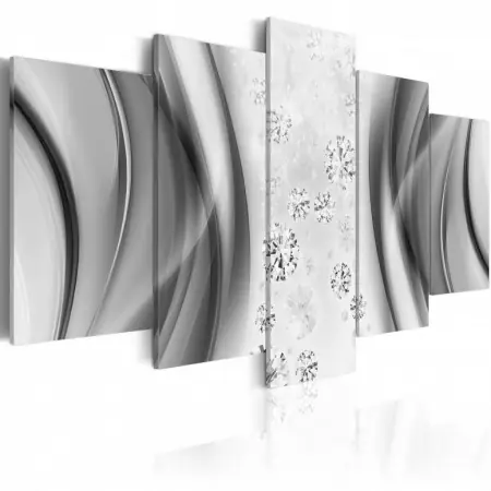 Calitate înaltă Tablou - Diamonds Waves 100x50 cm