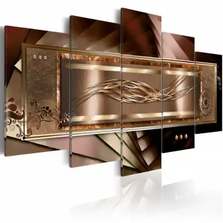Cumpără online Tablou - Golden gentleness 100x50 cm