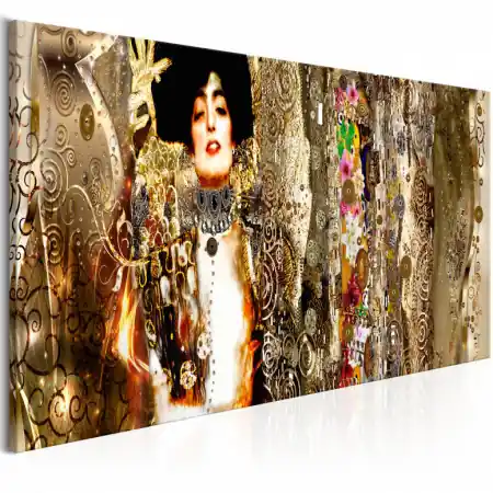 Tablou - Judith and Flowers (1 Part) Narrow 120x40 cm Cel mai vândut