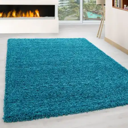 Covor Life Turcoaz V1 80x150 cm Comandă acum