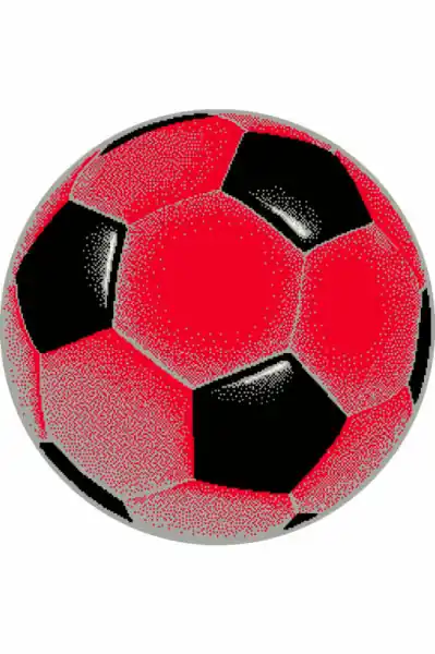 Covor Kolibri, Minge Fotbal, 67x67 cm Discount