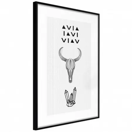 Cel mai bun preț Poster - Spirituality, cu Ramă neagră, 20x30 cm