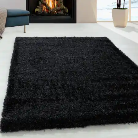 Covor Brilliant Negru 80x150 cm Preferatul clienților