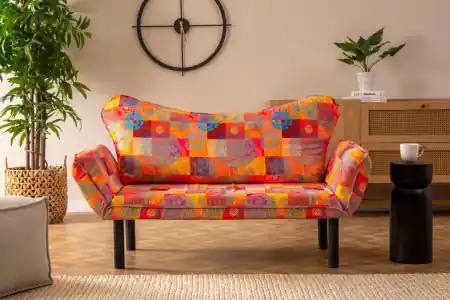 Ieftin Canapea 2 locuri Chatto, Multicolor
