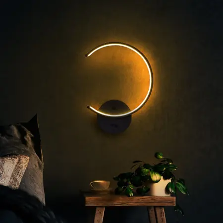 Aplica Moon - 13328 Negru Disponibil imediat