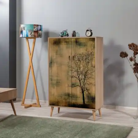 Cel mai bun preț Comodă Multibox, Stejar Sonoma