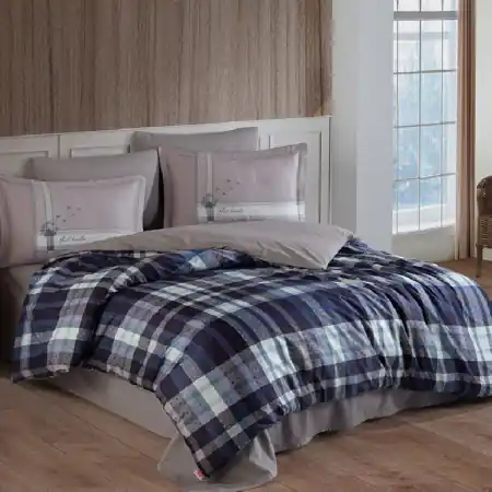 Reduceri Lenjerie Aura Blue (Satin Deluxe)