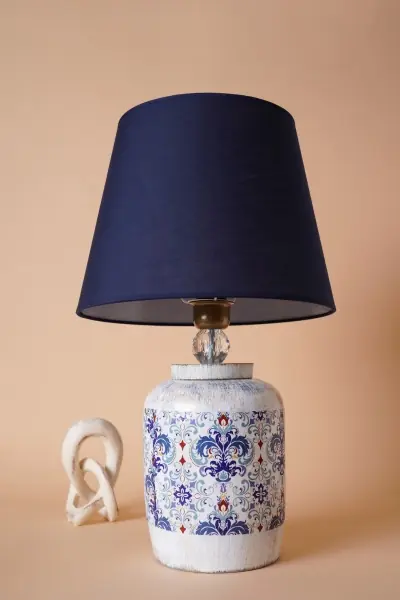 Veioză YL509 Albastru 30x53 cm Reduceri