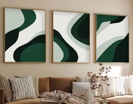 Tablou, 3 bucati Huhu204 Multicolor 50x70 cm Cumpără online