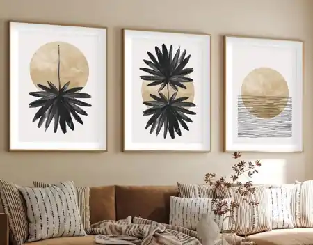 Cumpără online Tablou, 3 bucati Huhu210 Multicolor 50x70 cm